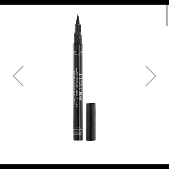 SERAPHINE BOTANICALS Luna Liner Water Resistant Liquid Eyeliner in Black - Picture 2 of 8